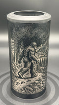 Personalized Bigfoot & UFO HOGG 4-in-1 Engraved Can Cooler